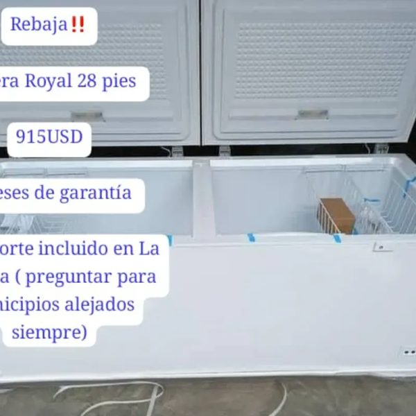 Nevera Royal 28 pies