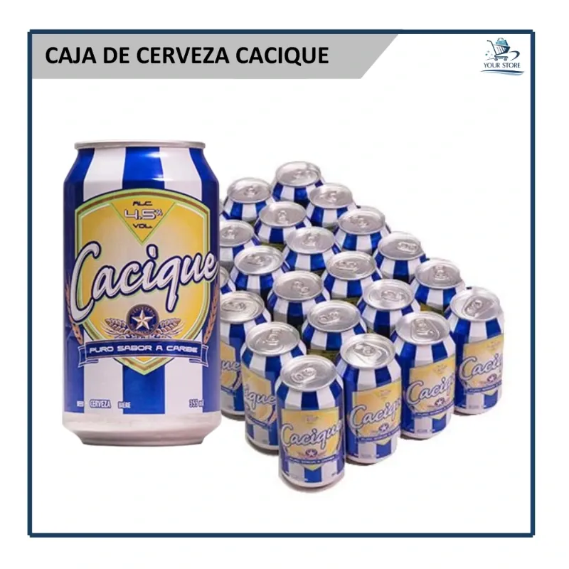Cerveza Cacique (24u)