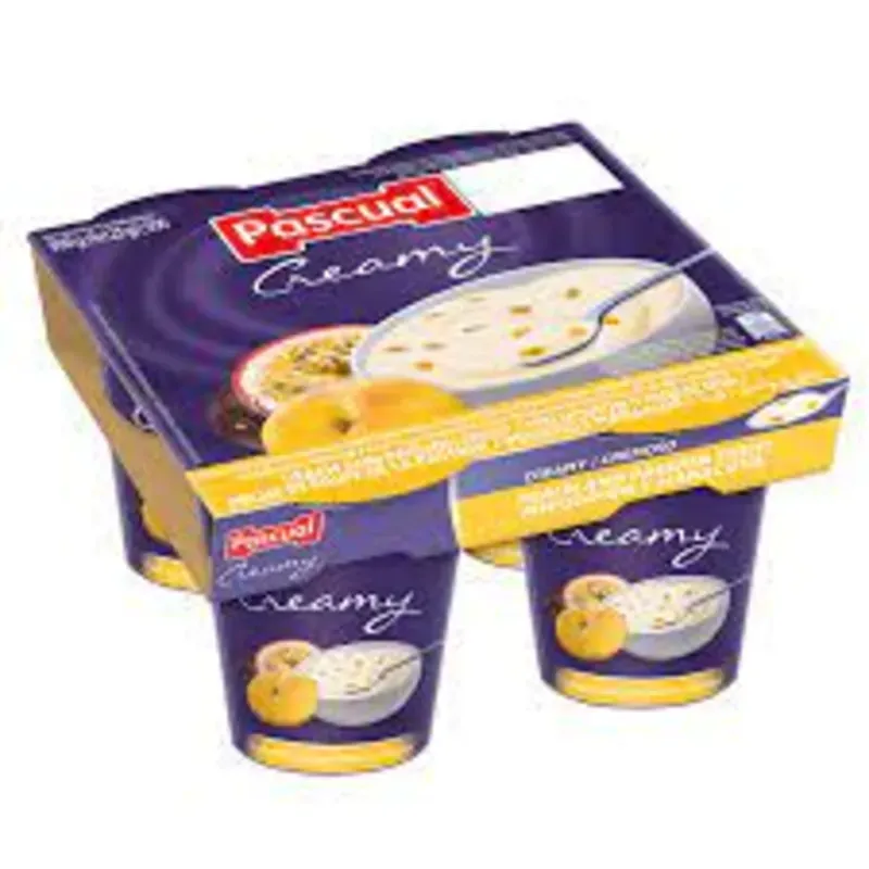 Yogurt Pascual melocotón y maracuyá