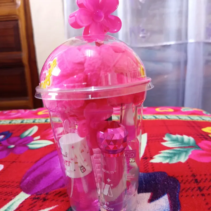 Combo Vaso Rosado Oscuro 2 