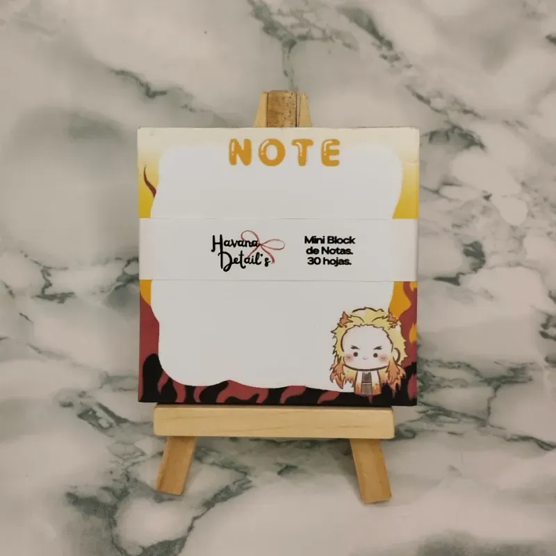 MINI BLOCK DE NOTAS RENGOKU