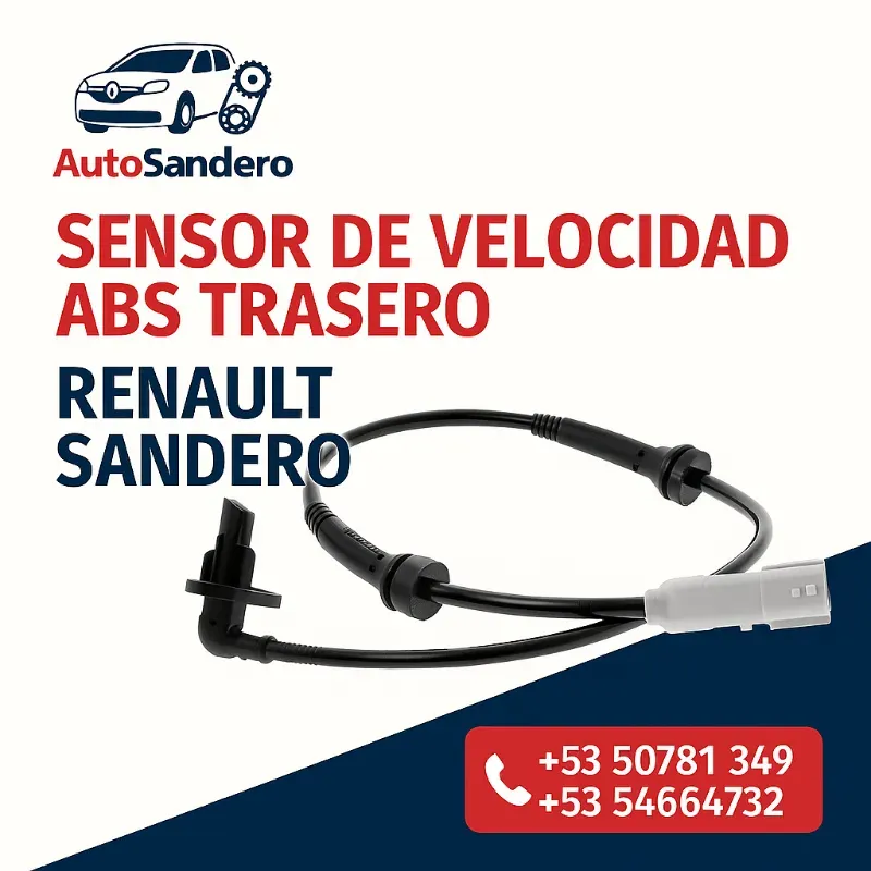 Sensor de velocidad ABS trasero