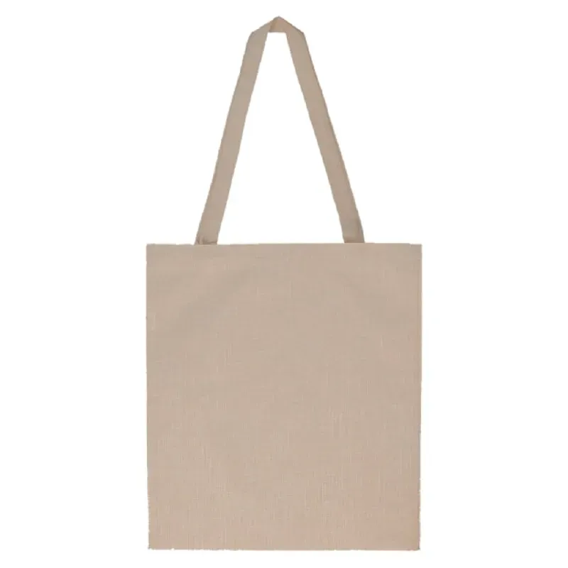 Bolsa de poliéster color beige