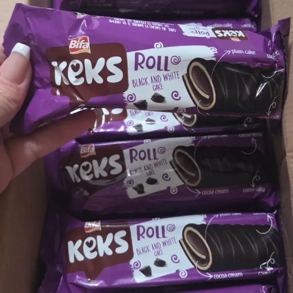 Rollitos Keks de chocolate 