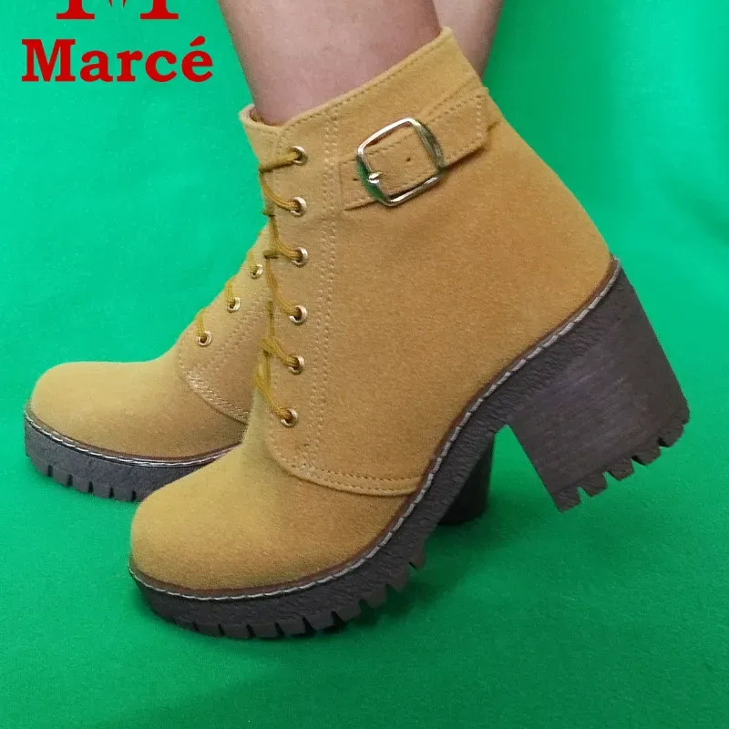 Botas Mostaza