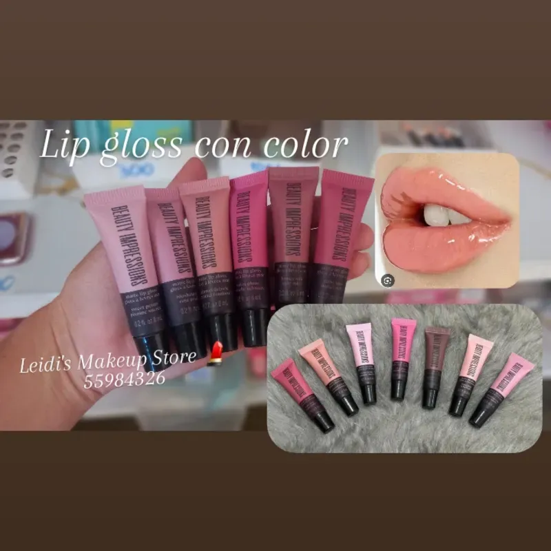 Lio gloss con ligero color