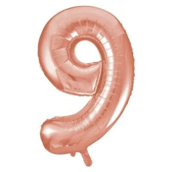 9 rosa oro 16 pulgadas