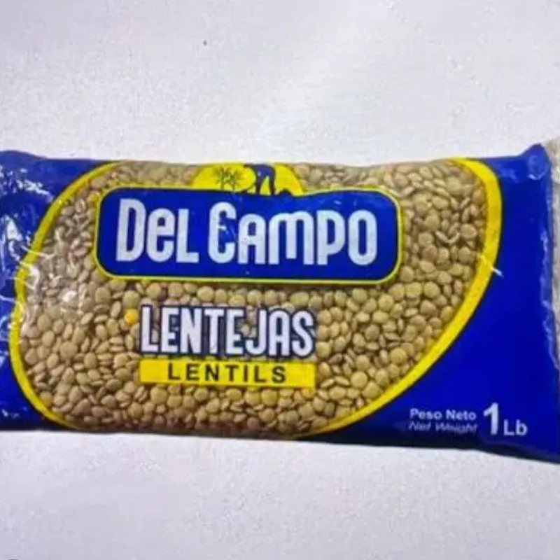 Paquete Lenteja 1lb Del Campo