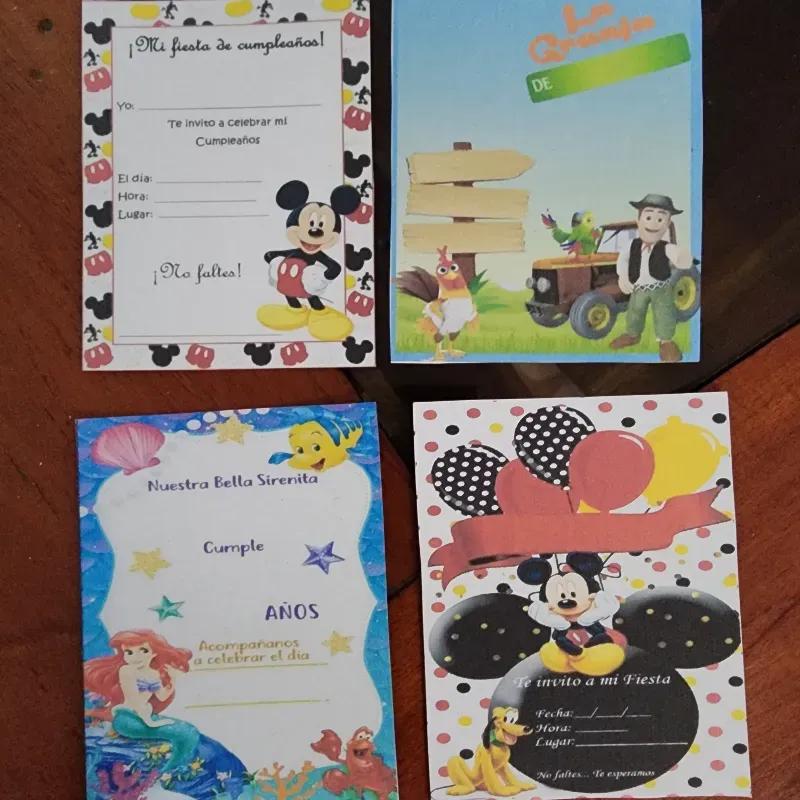 Invitaciones Editables
