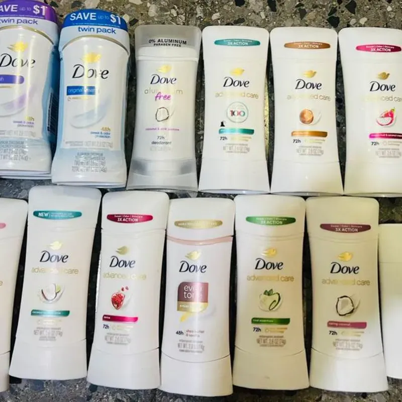 Desodorantes de pasta