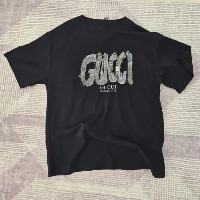 Pulover negro Gucci plateado