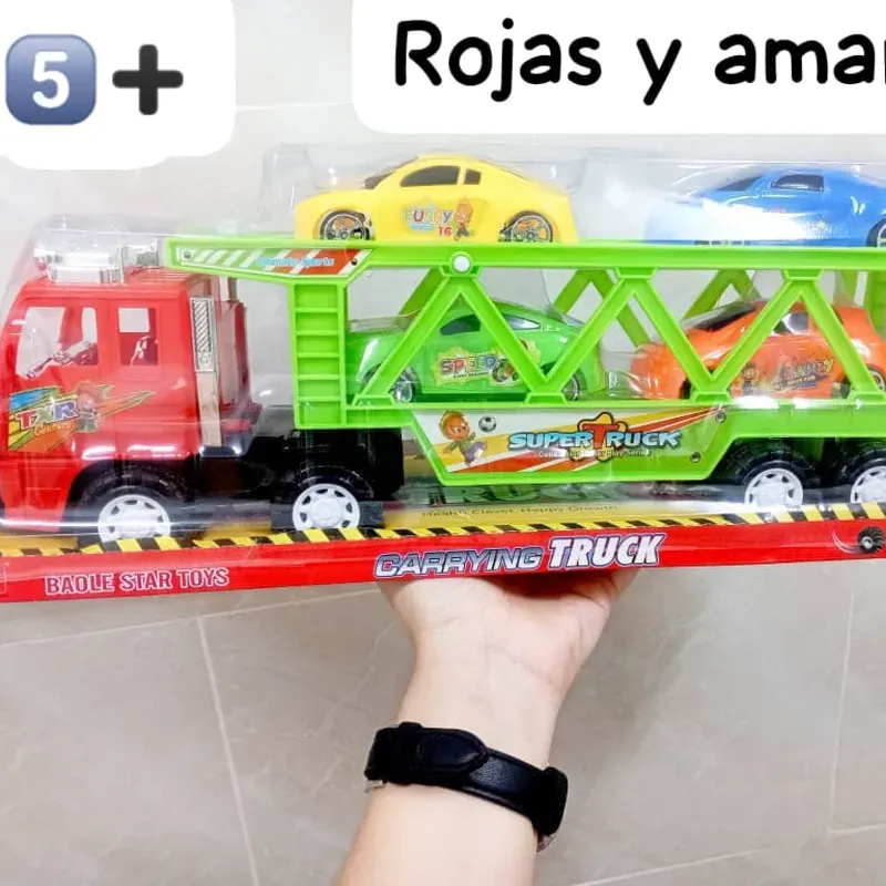 RASTRA MEDIANA DE IMPULSO+ 4 CARROS* (De impulso)