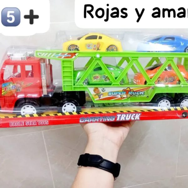 RASTRA MEDIANA DE IMPULSO+ 4 CARROS* (De impulso)