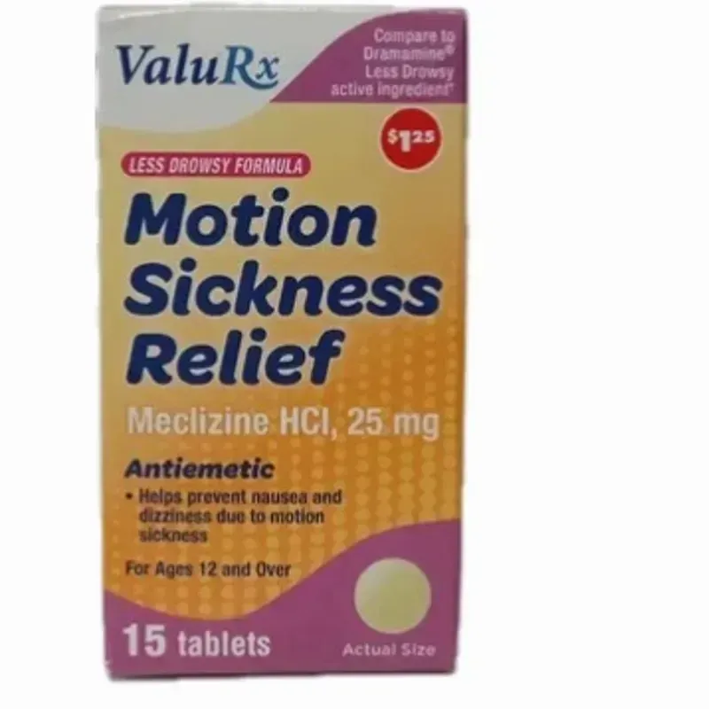 MECLECINE 15T,25MG (VENCE 12-26)