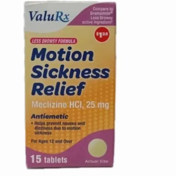 MECLECINE 15T,25MG (VENCE 12-26)