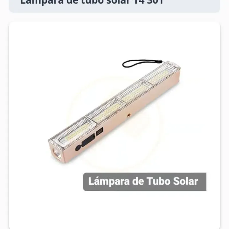  Lámpara de tubo solar T4 301