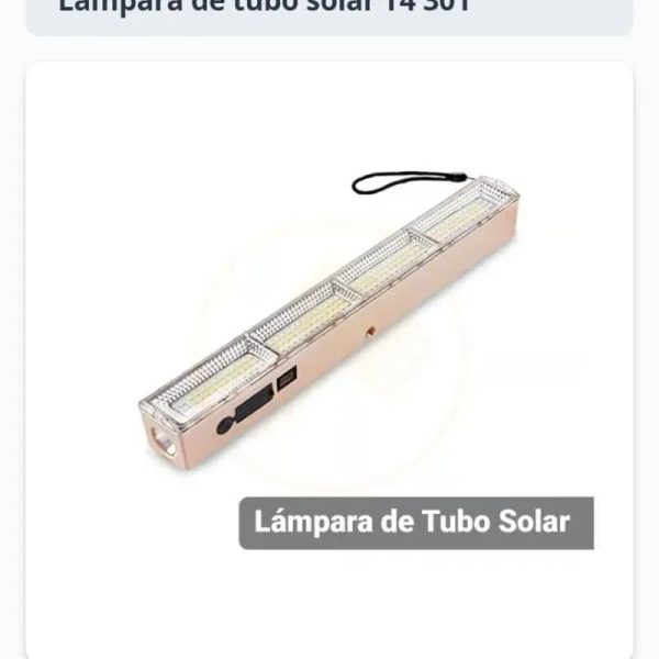  Lámpara de tubo solar T4 301