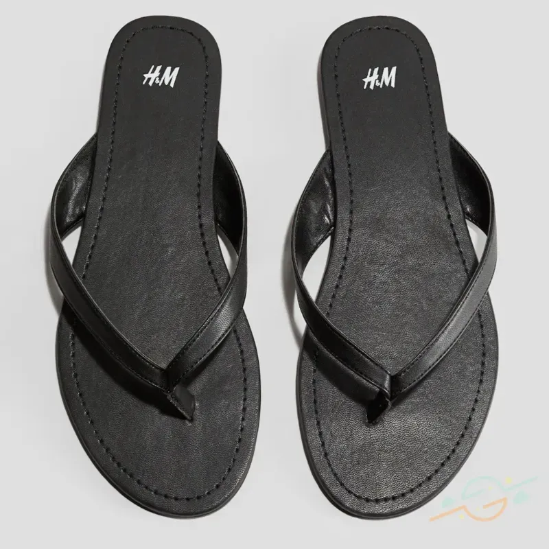 Sandalia negra H&M #0001