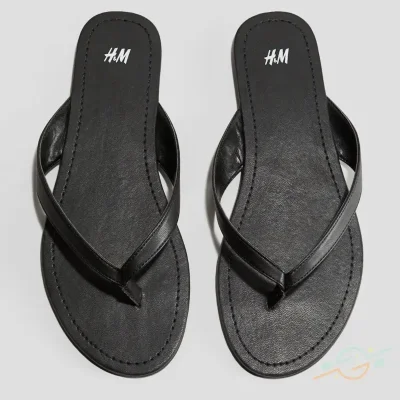 Sandalia negra H&M #0001