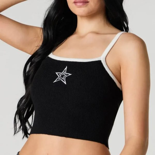 Crop top negro