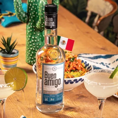 TEQUILA BUEN AMIGO SILVER 38% 1x06X700ML c(10136062 )