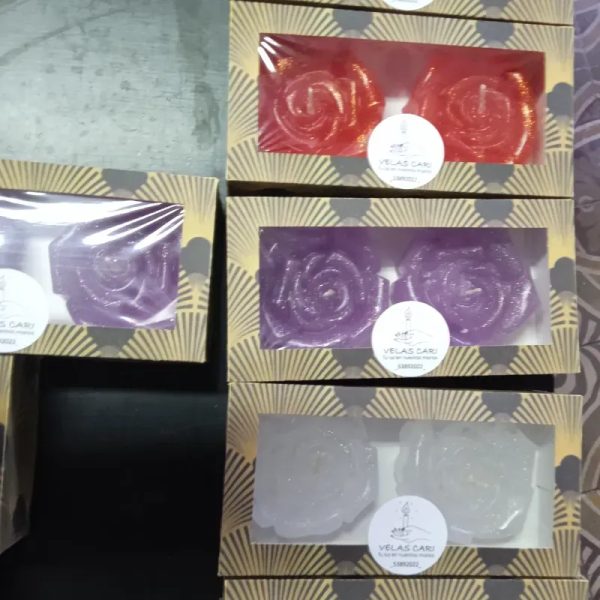 Estuche de 2 rosas
