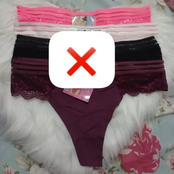 Hilos de silicona con encaje para mujer