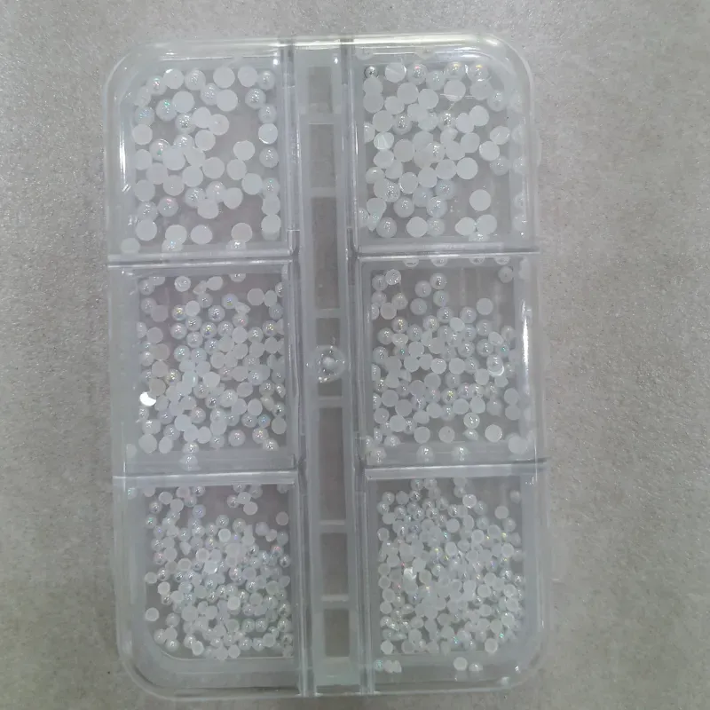 PASTILLERO X6 MEDIAS PERLAS BLANCAS