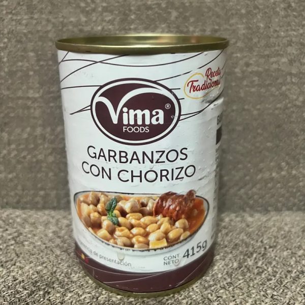 Garbanzos con chorizo