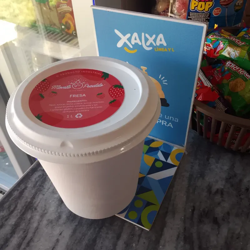 Helado Monte Freddo Fresa 1lt