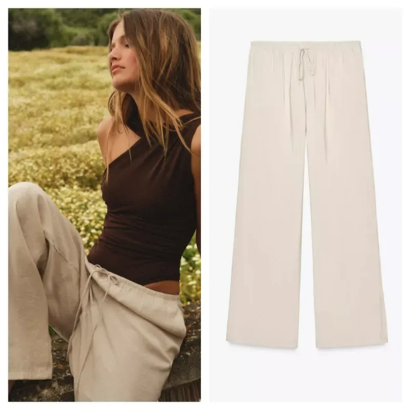 Pantalón Zara ancho