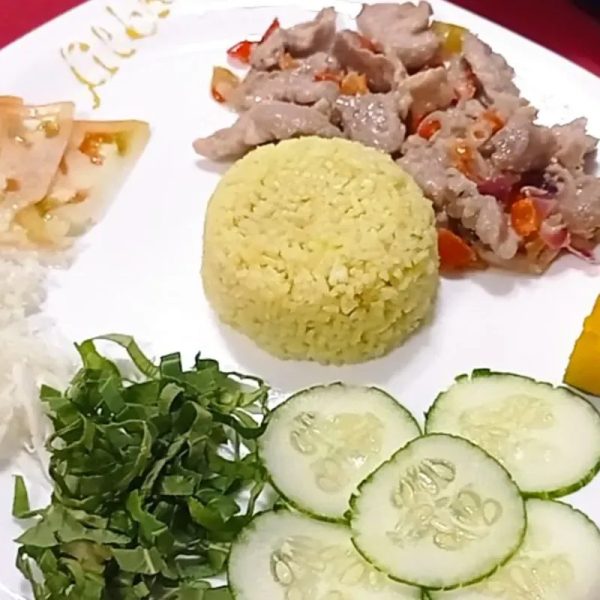 Fajitas de cerdo salteadas