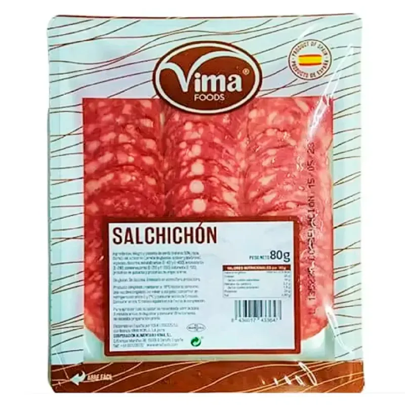 SALCHICHON LONCHEADO 80-100 GR C/ 24 UNID 1001097 PRECIO 2.02