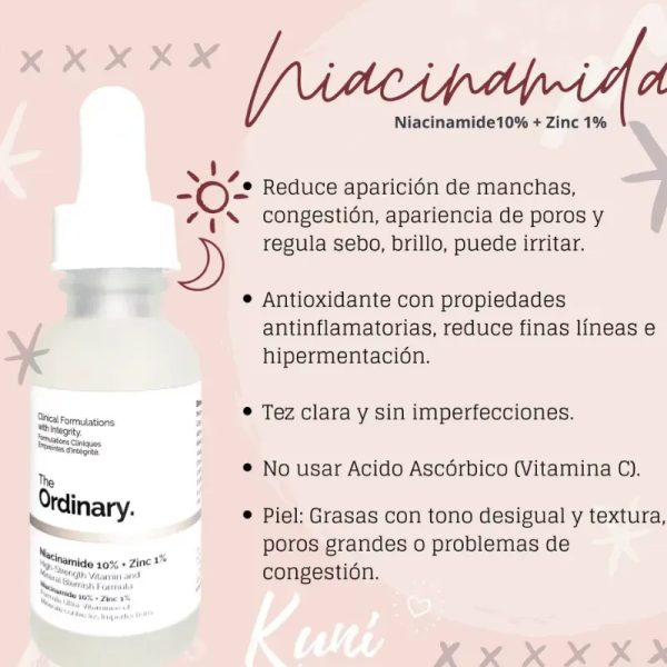 The Ordinary Niacinamide 10% + Zinc 1% ✨