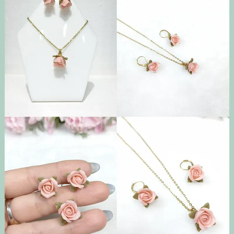 ✨Juego de Botones Rosadas✨