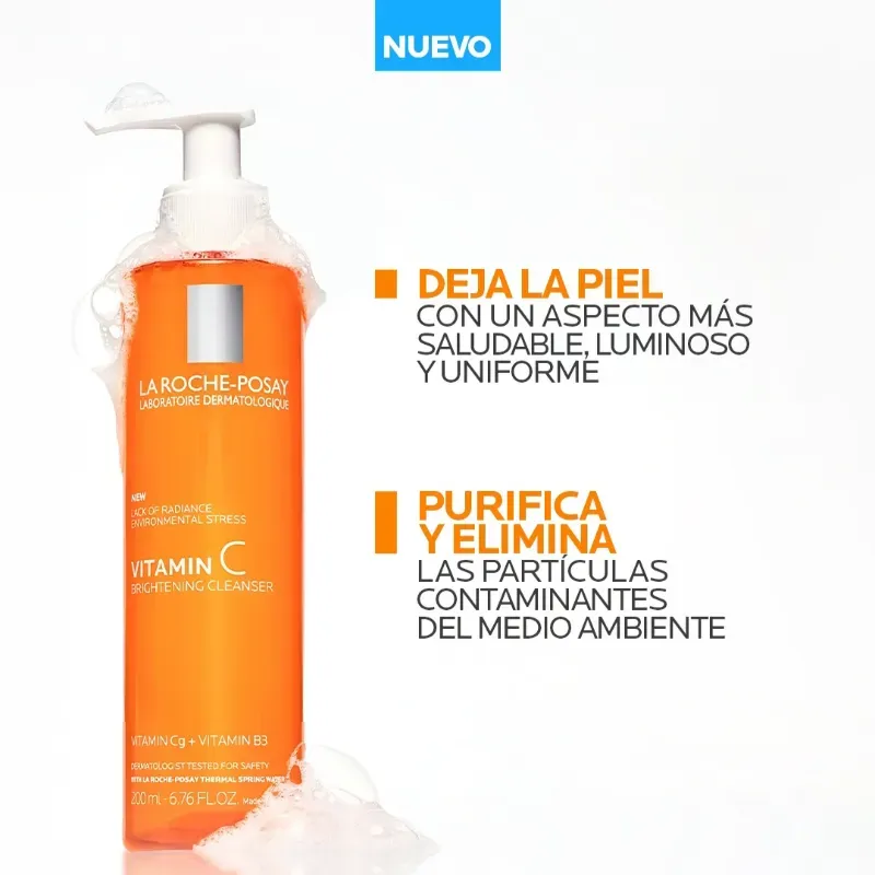 Limpiador facial de Vitamina C