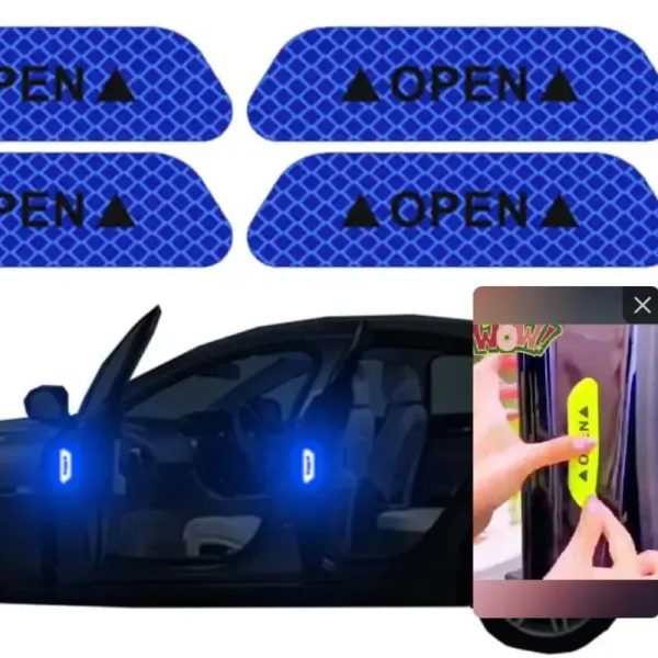 Pegatinas reflectantes de seguridad OPEN