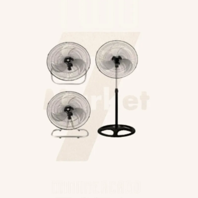 Ventilador industrial pedestal-pared-piso 3 en 1