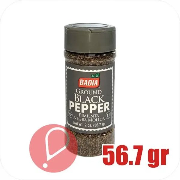 Pimienta Negra  Molida 56.7 g 980 cup