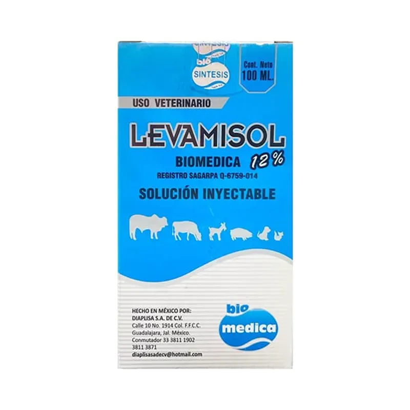 Levamisol 12% de 250 ml