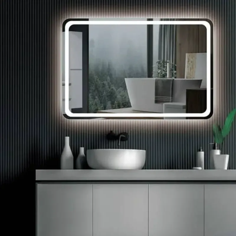 Espejo con iluminación led