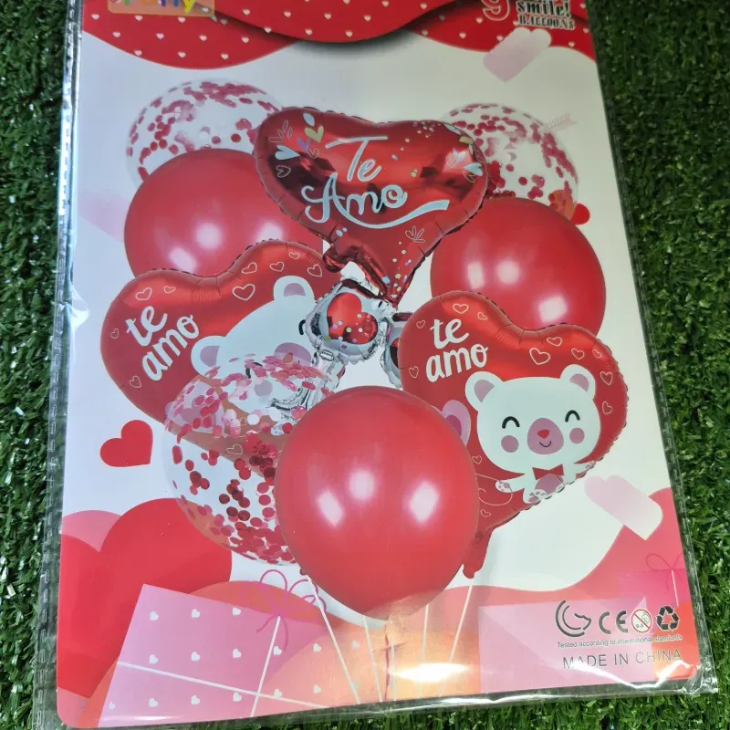 Set de Globos de San Valentin