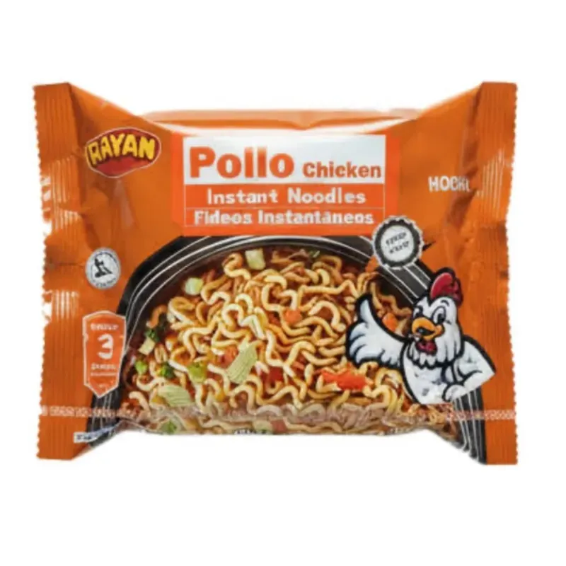 Fideos instantáneos de pollo
