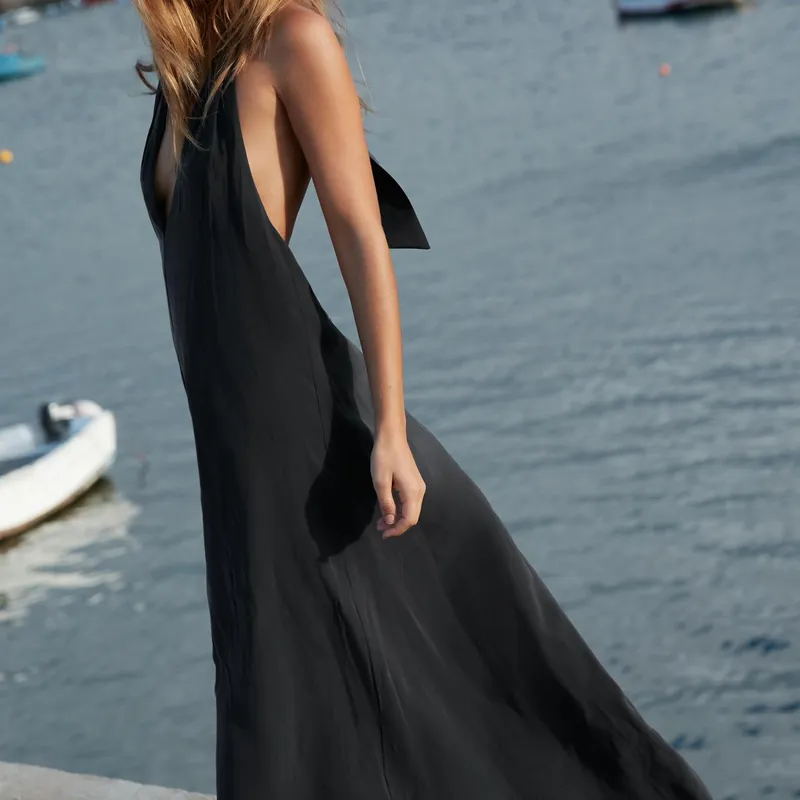 Vestido Halter Lazada