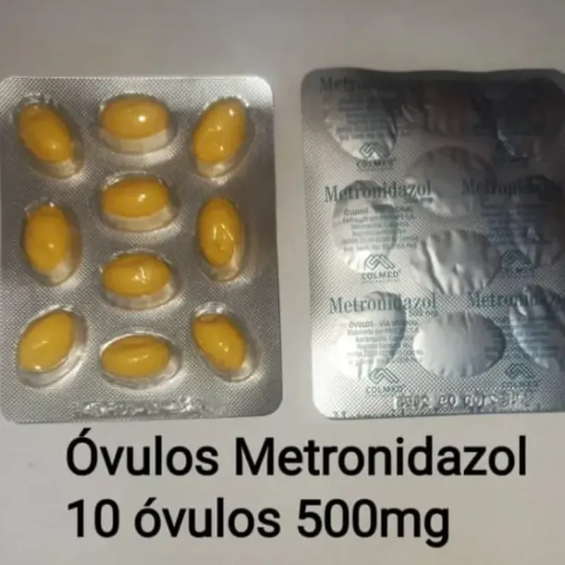  Óvulos de Metronidazol (500 mg)