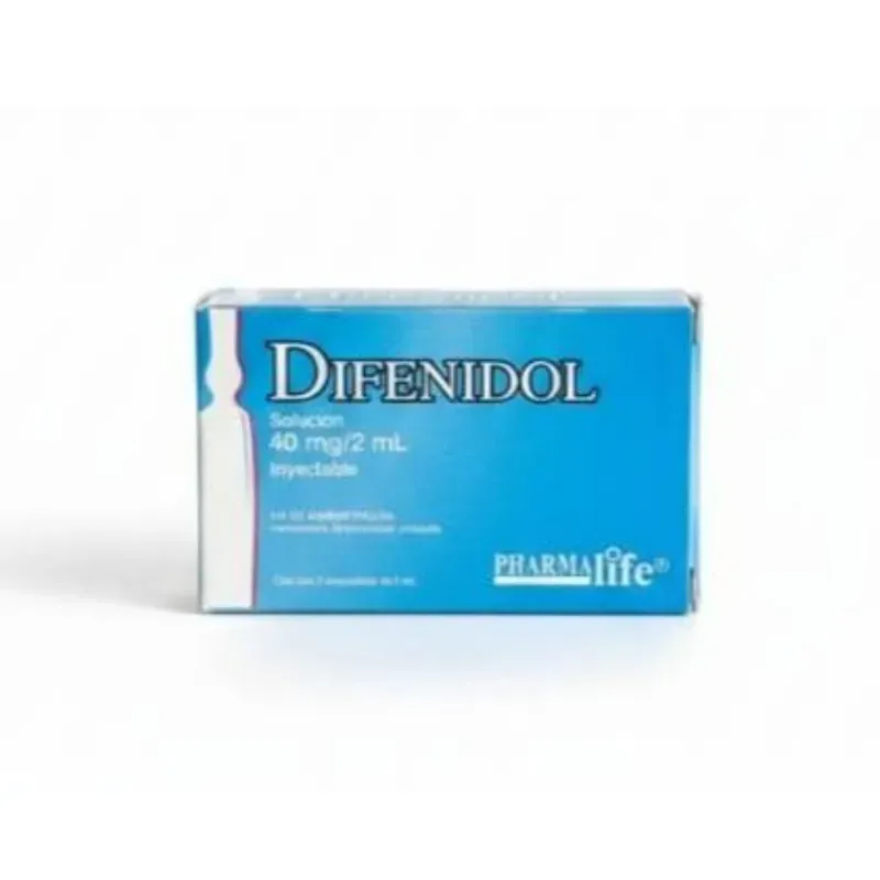 Difenidol (gravinol Inyectable) Pharmalife 40 mg/2 ml - 2 Ampolletas