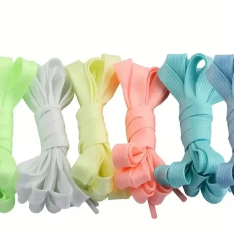 CORDONES BLANCOS ,NEGROS, VARIOS COLORES EN JUEGO DE 2