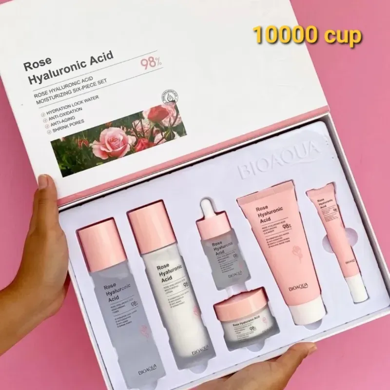 Kit de acido hialuronico y rosas