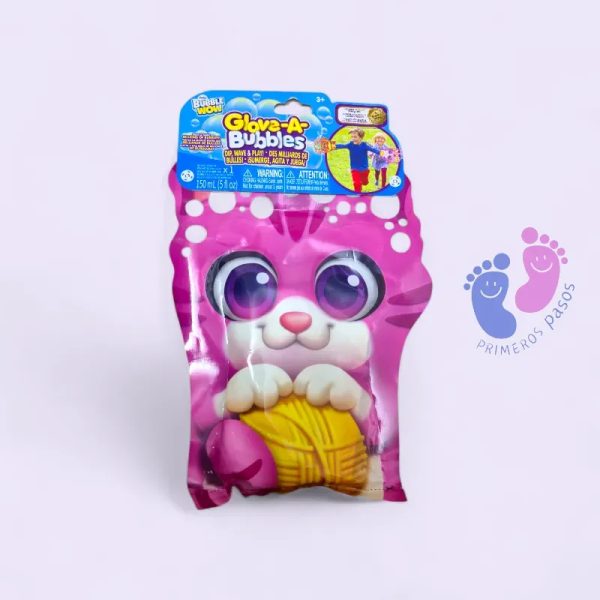Guante para hacer burbujas Gato