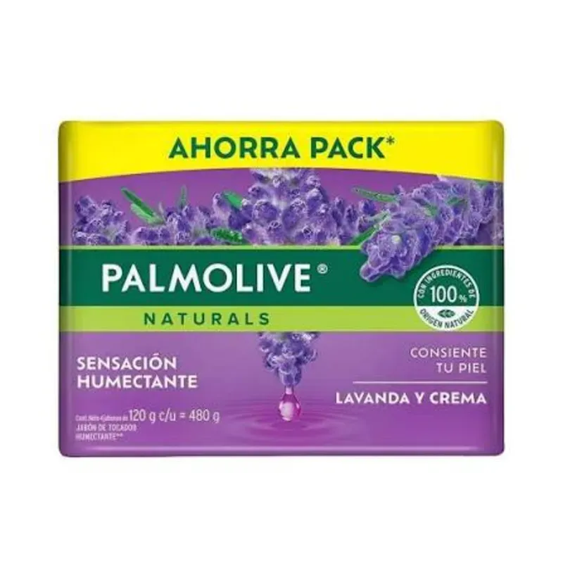Jabon Palmolive paquete de 4 barras